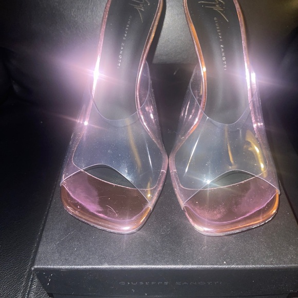 Giuseppe zanoti metallic pink clear pump - Picture 5 of 7
